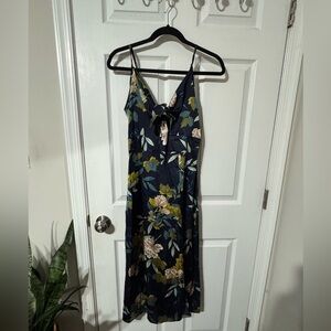 Floral Navy Dress